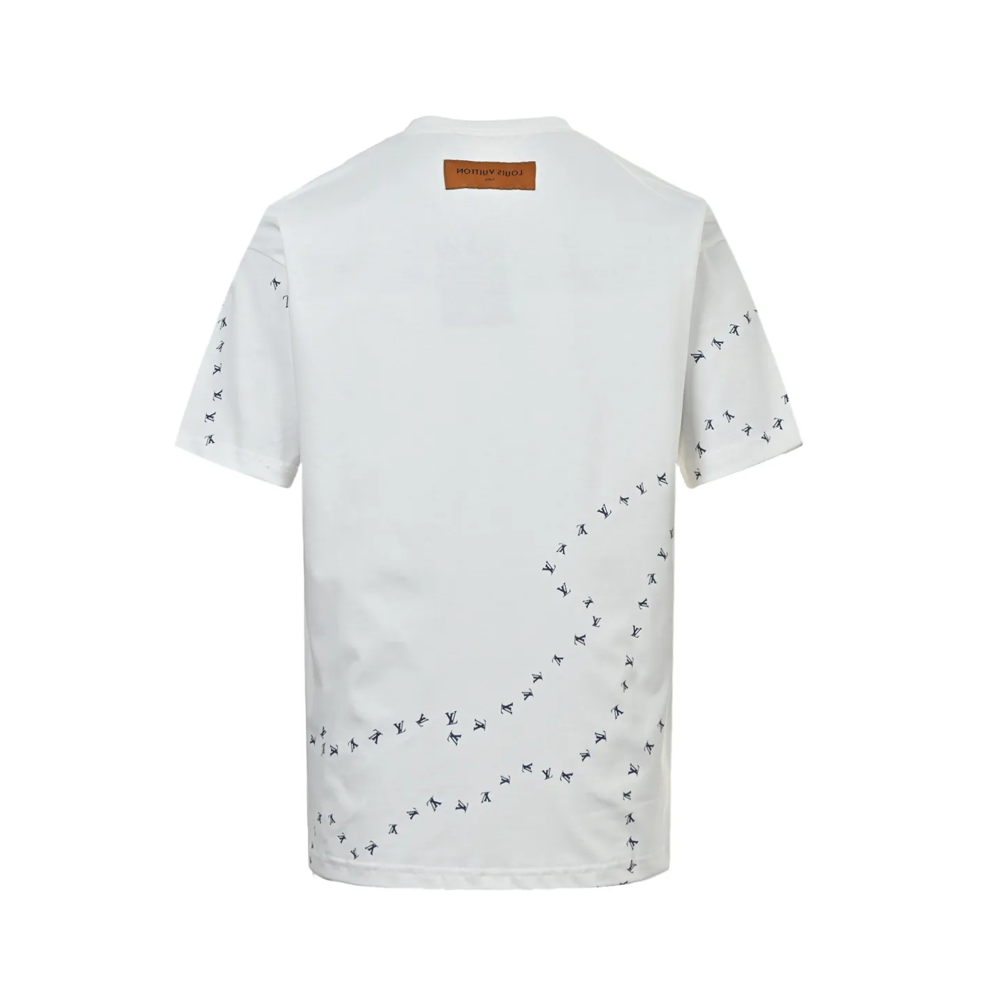 Louis Vuitton/Louis Vuitton small label printed letter embroidered short sleeves